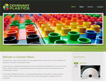 Tablet Screenshot of covenantplasticsinc.com